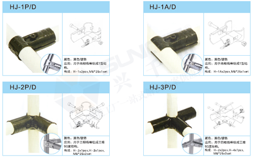 精益管配件連接件型號(hào)集錦